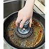 Dish Washer Brush with Push Soap Dispenser for Kitchen Tools - Pack of 1