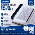 Spontiq Book Light Panel | Eye-Friendly Night Reading Light